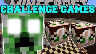 Minecraft: CREEPER TITAN CHALLENGE GAMES - Lucky Block Mod - Modded Mini-Game