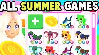 Getting Every Neon Summer Games Pet in Adopt Me!