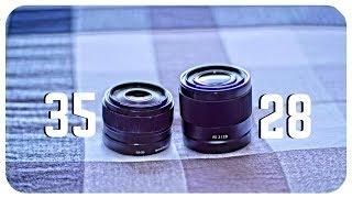 Sony 35mm F1.8 vs 28mm F2 Lens Comparison