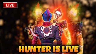 HUNTER IS LIVE || FREE FIRE TELUGU || LET'S CHAT AND PLAY