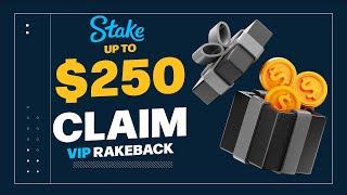 Stake Promo Code | Stake Up To $250 | VIP RAKEBACK with Stake Promo Code 2024