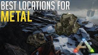 Best Metal Locations (The Island)  | Ark Survival Evolved guide