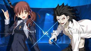 [MELTY BLOOD: TYPE LUMINA "Noel VS Roa" Gameplay Video ①]