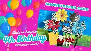 A NEW Showstopper Folded Card!