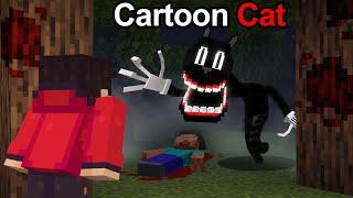 We Survived Cartoon Cat in Minecraft..