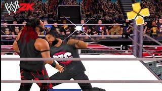 New WWE 2K24 PSP On Android Oficial Roman Reigns Vs. Jacob Fatu | Gameplay