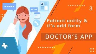 03 Doctor app | Patient add form with validation using Laravel InertiaJS ReactJS