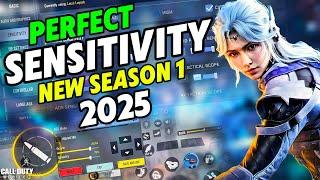 Ultimate Zero Recoil Sensitivity Settings For COD MOBILE New Season 1 2025 For Battle Royale and MP