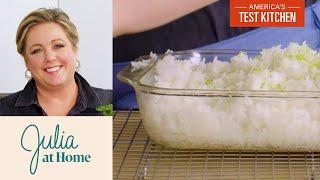 How to Make Easy Baked White Rice | Julia at Home