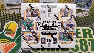 2022 Contenders Football Hobby Box Opening! 5 Autos per Box! 