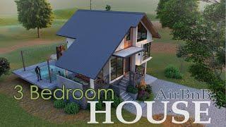 8x11m ATTIC STYLE FARMHOUSE ¦ 3 Bedroom Split Level Airbnb Style ¦ Digital Tour