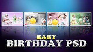 Free Birthday psd templates  2019 free download DM Design latest templates.