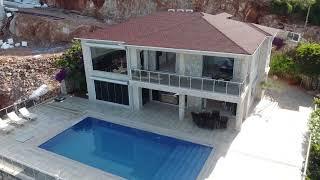 Amazing luxury villa for sale in Alanya - Spectacular sea- and castle view