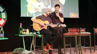 Jason Manns and David Giuntoli sing at Jibland2