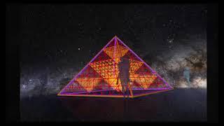 StringArt  Project in 4D VIDEO Pyramids instalations made by Przemek Podolski 2021 DECODEtheCODE