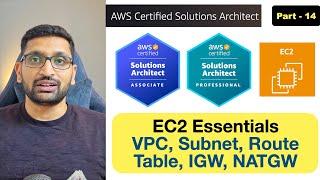 EC2 Essentials: Setup EC2, VPC, Subnet, Route Table, Internet Gateway, NAT Gateway,Jump host-Part 14