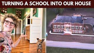 The BIGGEST Treasure We Saved from Our Old Schoolhouse (+ Untold History!)