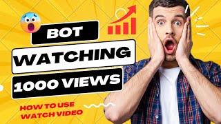 YouTube Live Streaming Bot Watching | How To Use Instantly