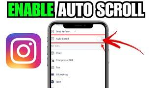 How To Auto Scroll On Instagram Reels (Easy)
