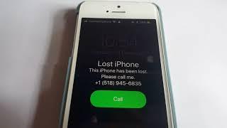 How to unlock lost mode iphone with owner number.