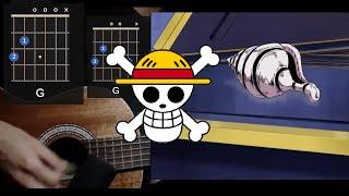 Binks Sake Yohohoho Guitar Chord Tutorial (Rumbar Pirates ver.) - One Piece OST