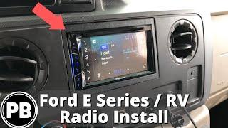 2009 - 2014 Ford E-Series / RV Radio Install