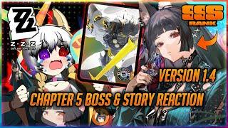 Simping for Miyabi for 47 Mins! (Ch5 Bringer Boss Fight) | Zenless Zone Zero 1.4 Story Reaction