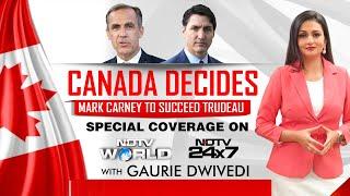 Mark Carney To Succeed Trudeau | Carney-Trump Tariff War | Carney Wants to 'Rebuild' India Ties