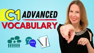 Advanced (C1) Words To Impove Your Fluency (Advanced Level English)