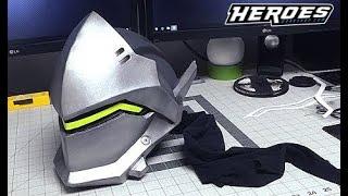 Genji Helmet Tutorial - Eva Foam - Overwatch