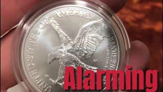 MUST WATCH! Before buying the 2023 (W) UNC American Silver Eagle from the US Mint! THIS is Alarming