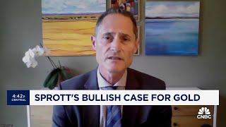 Sprott CEO says he's bullish on gold in the near-term thanks to China buying