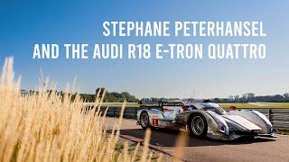 E-tron on track 2023: Stéphane Peterhansel and the Audi R18 e-tron quattro