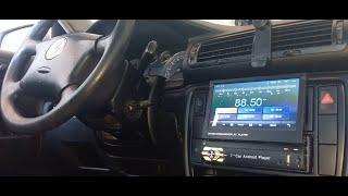 Installation of Android car stereo multimedia on  Volkswagen Passat B5