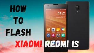 How to flash Xiaomi Redmi 1S | Flashing Guide with SP Flash Tool