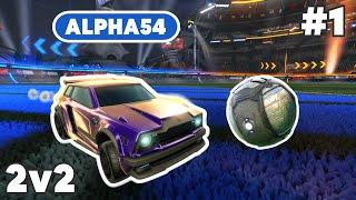 Alpha54 Ranked 2v2 PRO Replay #1 - Rocket League Replays