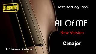 New Jazz Backing Track ALL OF ME (C) Jazz Standards Play Along Jazzing mp3 for Sax Trumpet Guitar