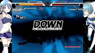 NICK54222 MUGEN: Sayaka Miki (me) VS Donald Duck (Warner, DaMarioMemer AI Patch)