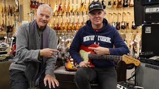 Joe Bonamassa shops at Norman's Rare Guitars