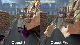 Meta Quest 3 Vs Meta Quest Pro Through the Lens Performance