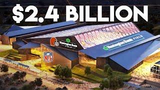 Inside the Most controversial Cleveland Browns' New $2.4BN Stadium