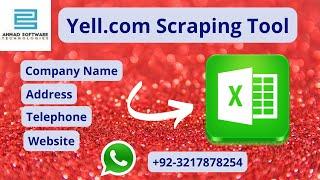 yell.com scraping tool || UK yellowpages scraper