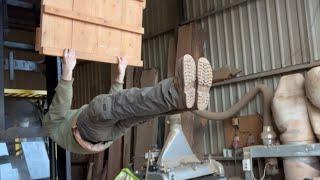 Fingerboard training session with my son!