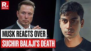 Elon Musk Reacts to OpenAI Whistleblower Suchir Balaji's Death in US Apartment