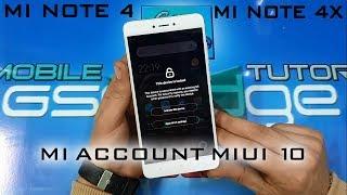 MICLOUD XIAOMI REDMI NOTE 4/4X MIUI10 HOW TO BYPASS MI ACCOUNT ONLY ON GSMEDGE