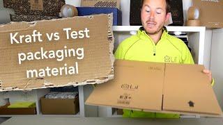 What is test liner box material and how is it different to virgin kraft? Lil packaging eCommerce FAQ