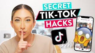 10 TIKTOK HACKS YOU DIDN'T KNOW EXISTED | How to save TikTok videos without the watermark & more!