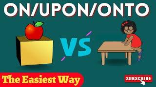 Fact about ON, UPON, ONTO (Preposition) | Correct use of Preposition | Neha Ma'am |