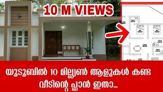 Budget House Plan Kerala | Beautiful small budget house built for 17 lakh | Haneed Anugrahas