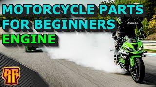 Motorcycle parts for beginners: the engine